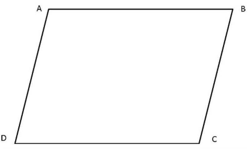 In parallelogram ABCD, the measure of angle A = 3x and the measure of angle B = x-example-1