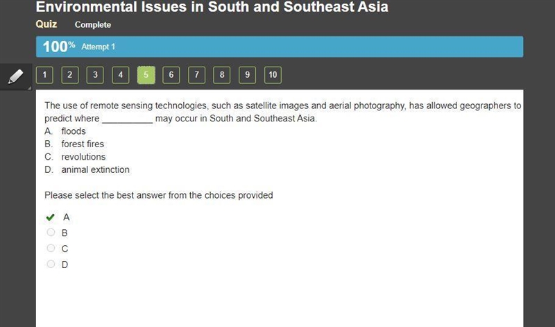 The use of remote sensing technologies, such as satellite images and aerial photography-example-1