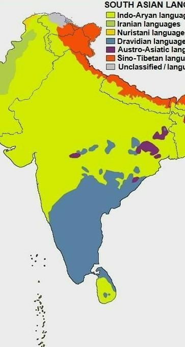 How does the physical geography of South Asia impact the population-example-1