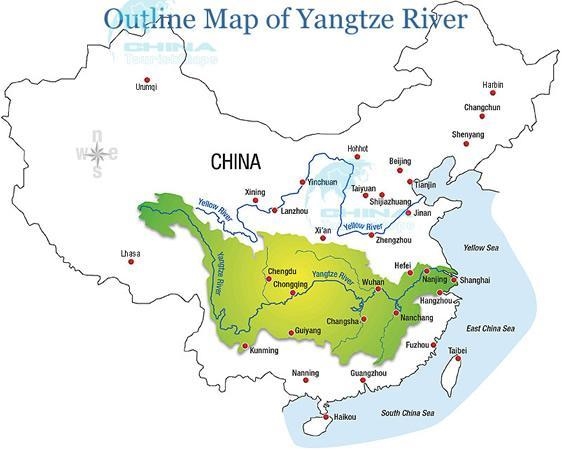 PLEASE Hurry!!! The Yangtze River is located in __________. A. southern China B. northern-example-1