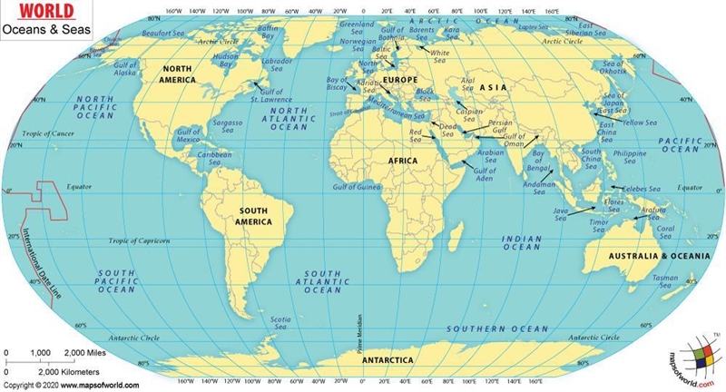 he __________ Ocean and the __________ Ocean surround Europe. A. Pacific . . . Atlantic-example-1