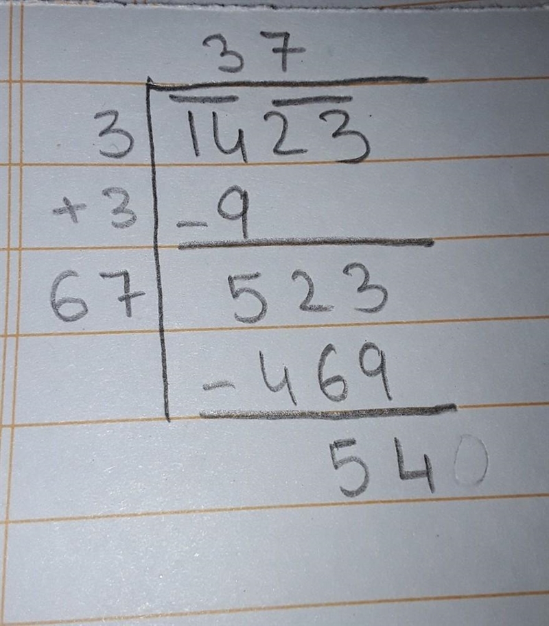 Hi all....what is the answer to √1423​-example-1