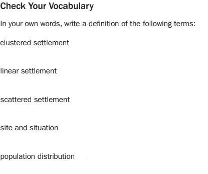 Check Your Vocabulary In your own words, write a definition of the following terms-example-1