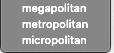 Cities are _____ permanent human settlements. When cities start merging with surrounding-example-2