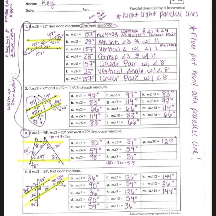 The front side of the Correct answers-example-1