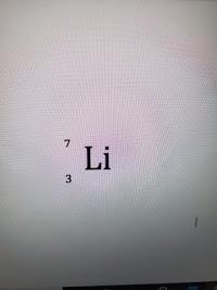 (PLEASE HELP!) When writing the complete symbol of and atom you include the mass number-example-1