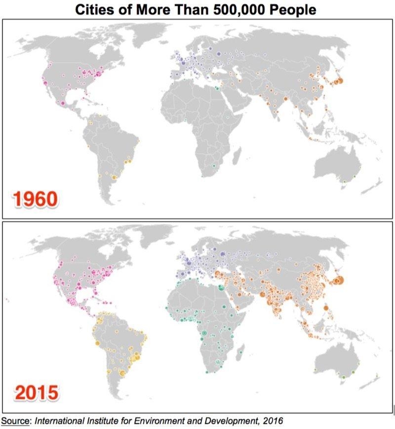 HELP ASAP! Which statement regarding this map is accurate? A) Australia is facing-example-1