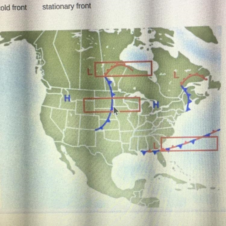 URGENT!!!! Drag each label to the correct location on the map. Identify each type-example-1