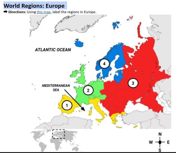 Please help me idenifiy these parts to the World Regions: Europe-example-1