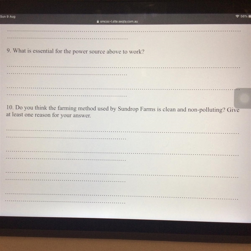 Need help with question 10, ASAP Would be really appreciated-example-1