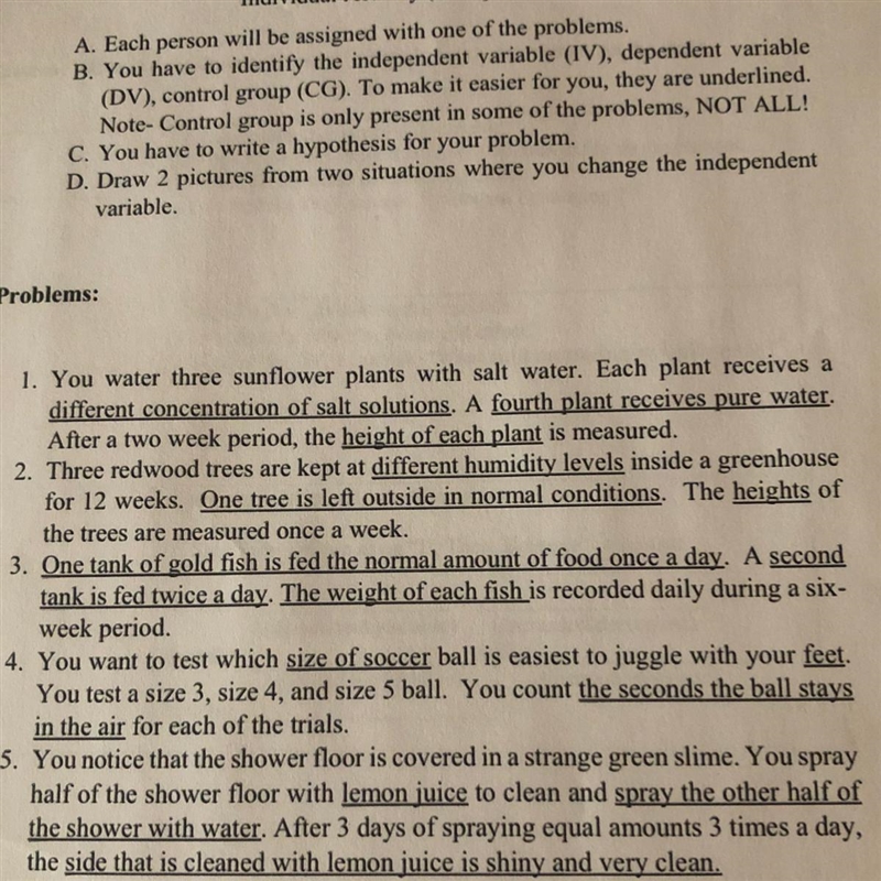 I need help with #3. It’s for my science class:) also I didn’t know what to put for-example-1