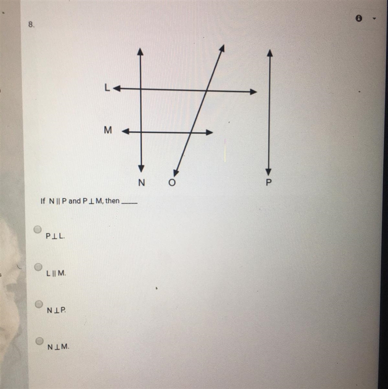 Parallel and perpendicular lines.-example-1