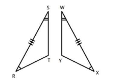 PLEASE ANSWER Which Postulate/Theorem below would prove that the triangles shown below-example-1