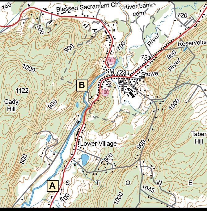 HELP PLEASE------What is the contour interval of this map?-example-1