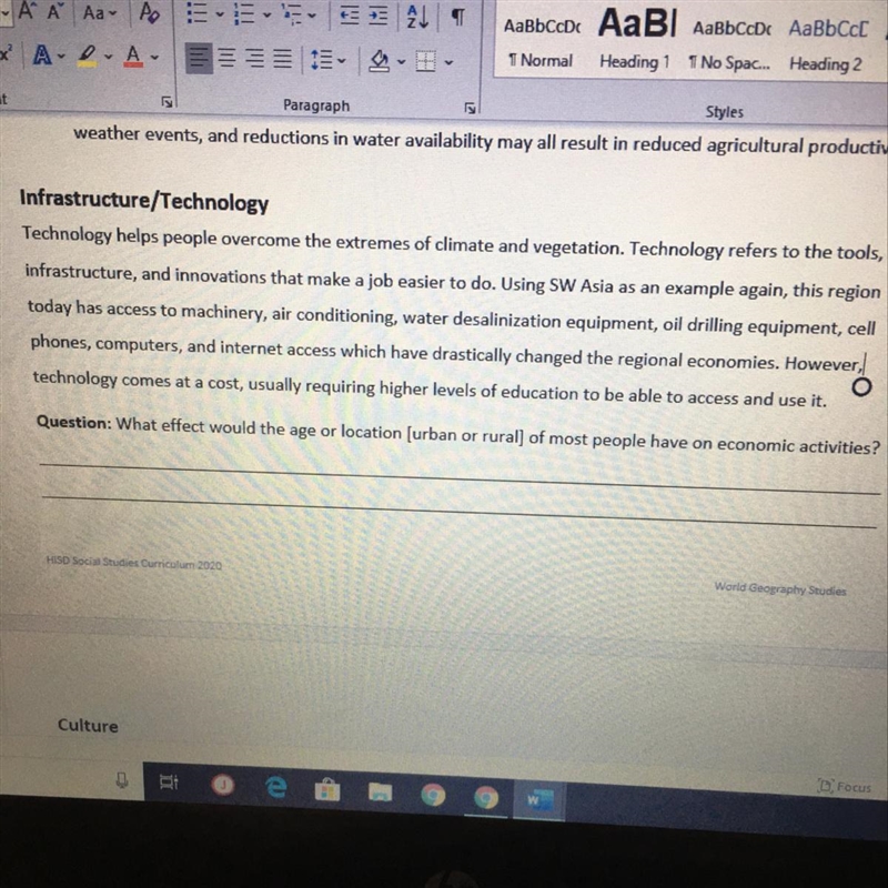 Help answer this World geography question please-example-1