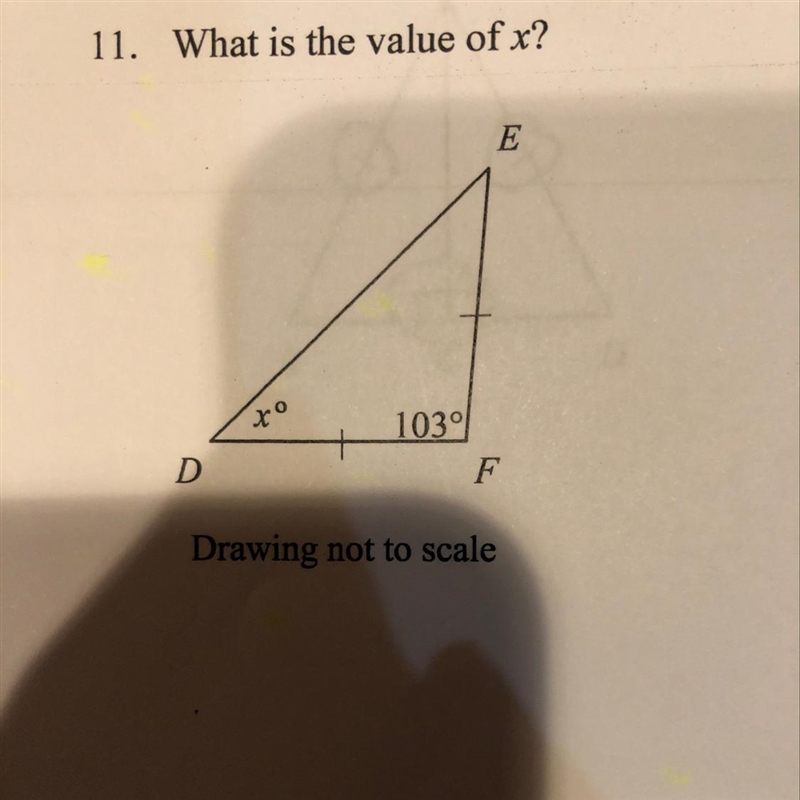 11. What is the value of x?-example-1