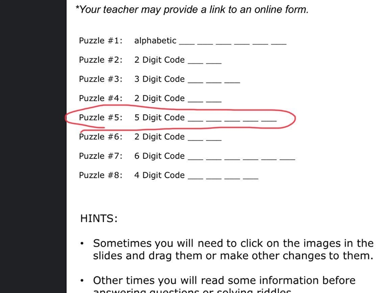 Please help me with this break out room, it is a 5 digit code no spaces.-example-1