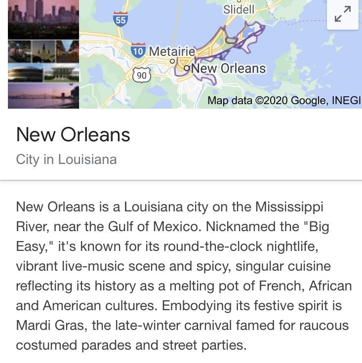 Witch City is located along the Mississippi River? A. Atlanta B. Chicago C. New Orleans-example-1