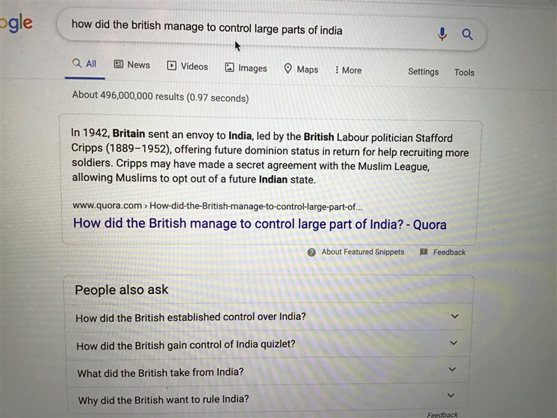 How, then, did Britain manage to control India from 1757 to 1947?-example-1