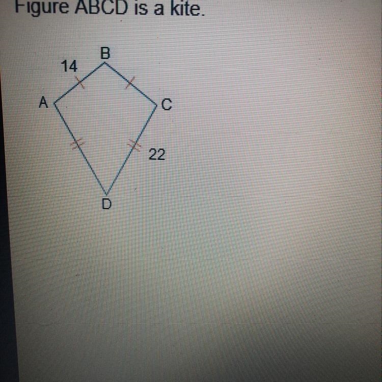 What is the length of line segment AD? 8 units 14 units 22 units 36 units-example-1