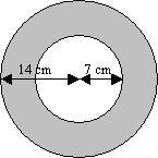 how would you find the geometric probability of hitting a square inside a circle with-example-1