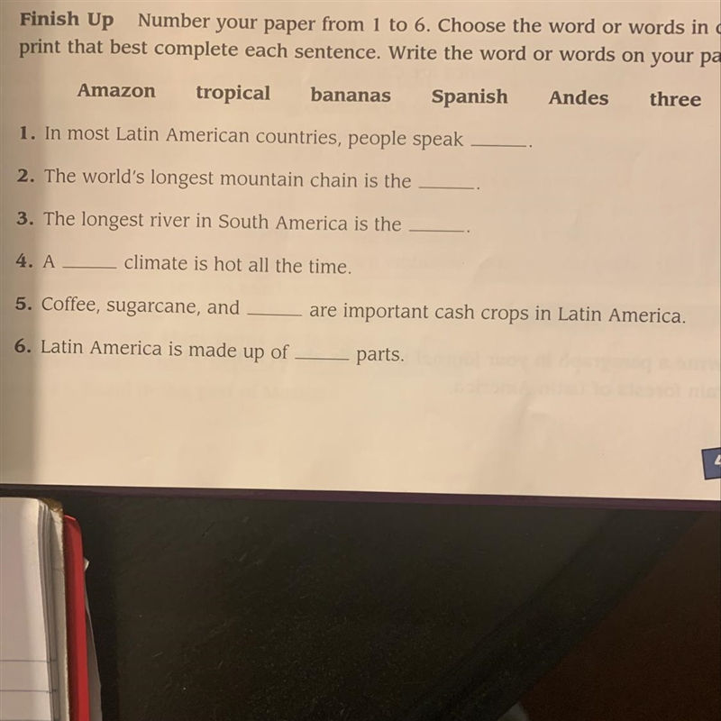 Answers 1-6 for geography homework due tomorrow-example-1