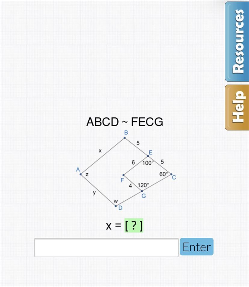 Is x 6? I’m so confused right now. Can someone help me find x? And what is y?-example-1