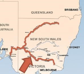 Analyze the map below and answer the question that follows. Image by Bidgee Which-example-1