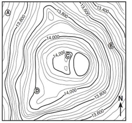 20 POINTS PLEASE HELP!! Which area is best represented by the letter B on this map-example-1