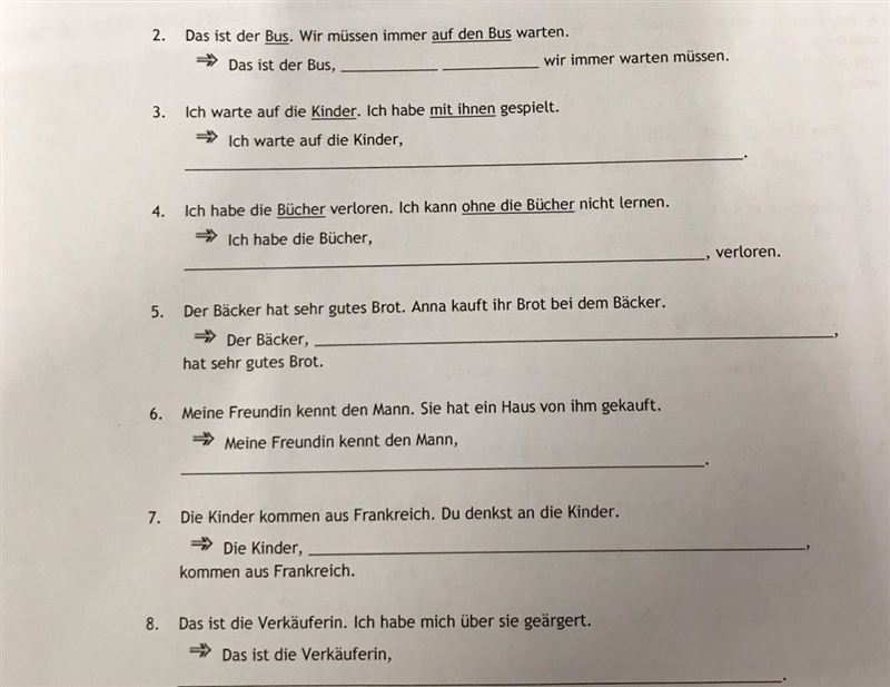 Relativpronomen mit Präpositionen. Please help-example-1