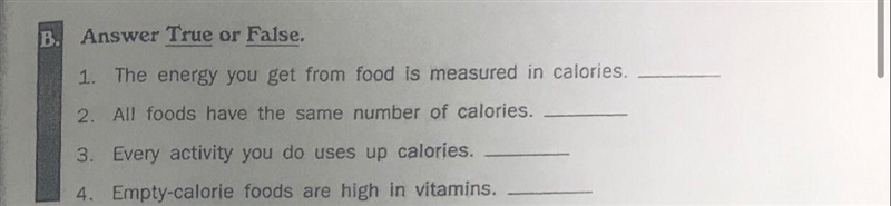 Answer though 4 it’s true or false questions. Please take your time-example-1