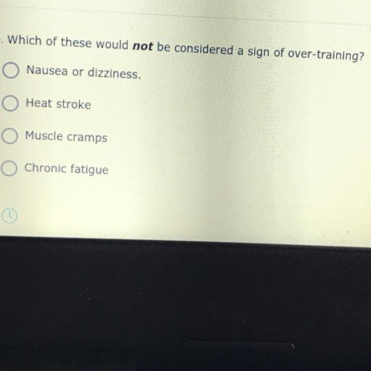 I think it’s muscle cramps but I’m not sure-example-1