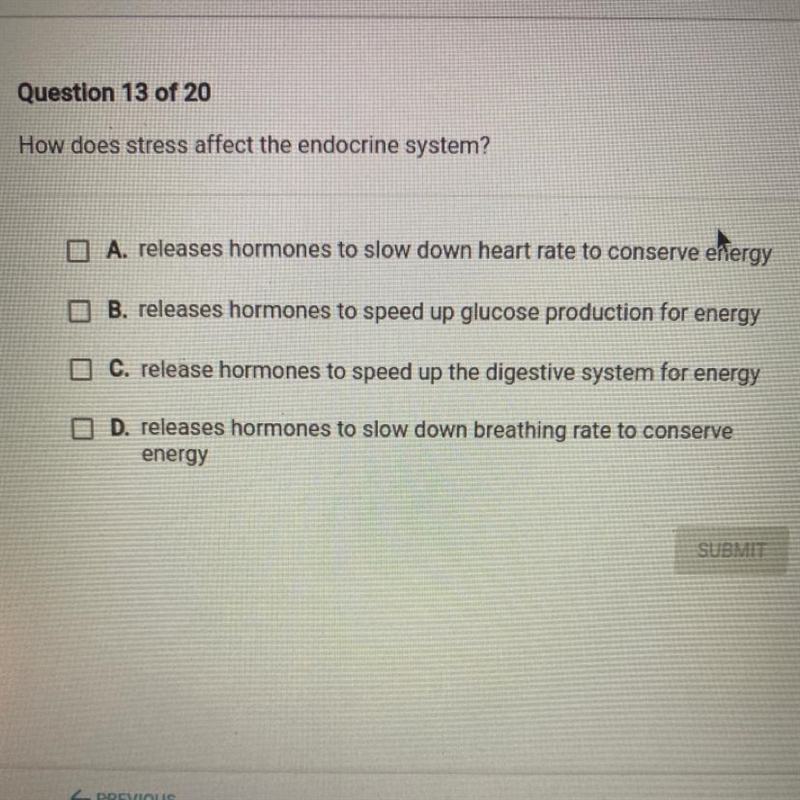 How does stress affect the endocrine system?-example-1