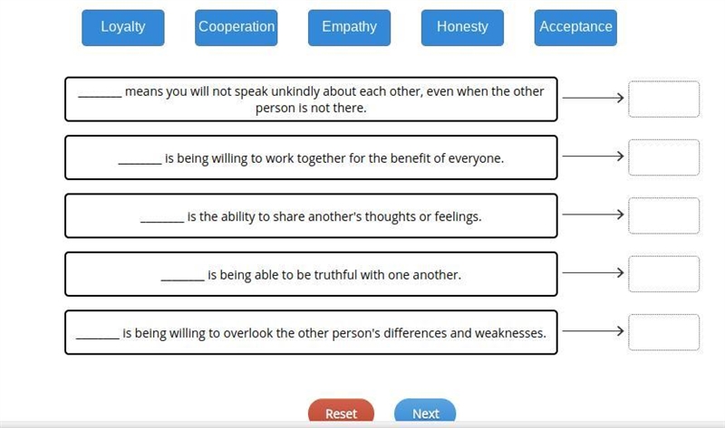 Can someone help me Match the following definitions with the correct term.-example-1