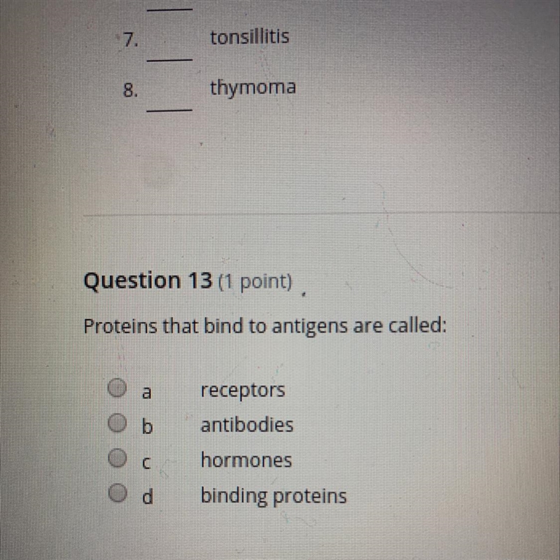 Proteins that bind to antigens are called?-example-1