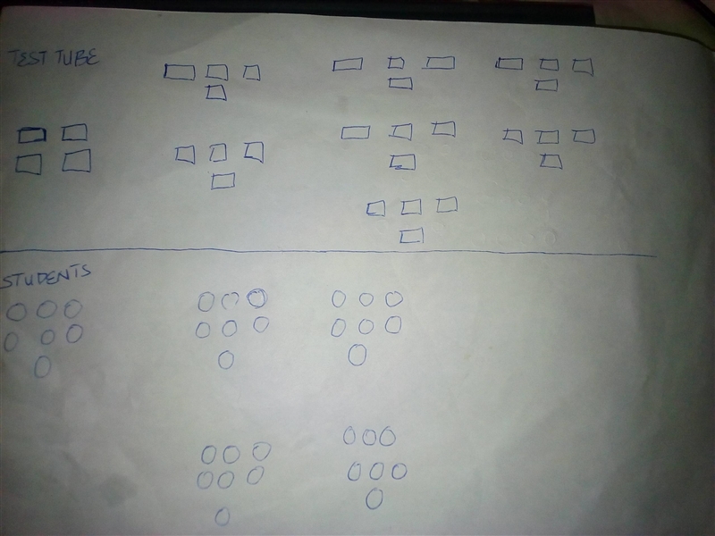 You can use multiplication as a way to compare two quantities. A. In Charles's lab-example-1