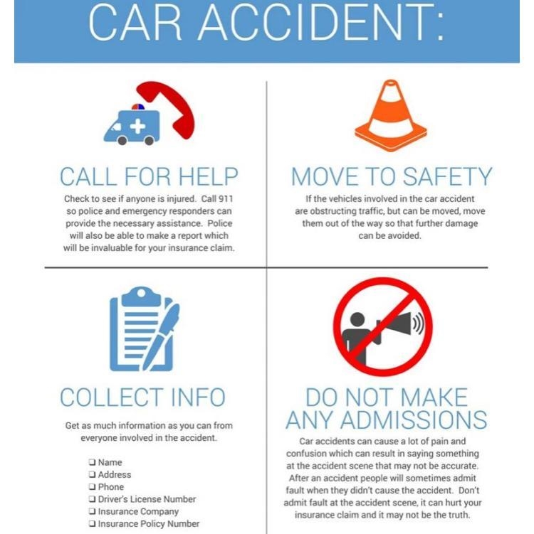 Question #2 What are two examples of safety guidelines for crash scenes?-example-1