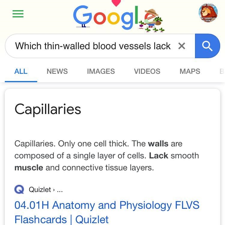 Which thin-walled blood vessels lack muscular walls? Veins Arterioles Capillaries-example-1