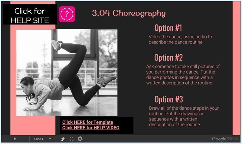 HELP PLZ? Assignment: 03.04 Rhythmic Choreography-example-1