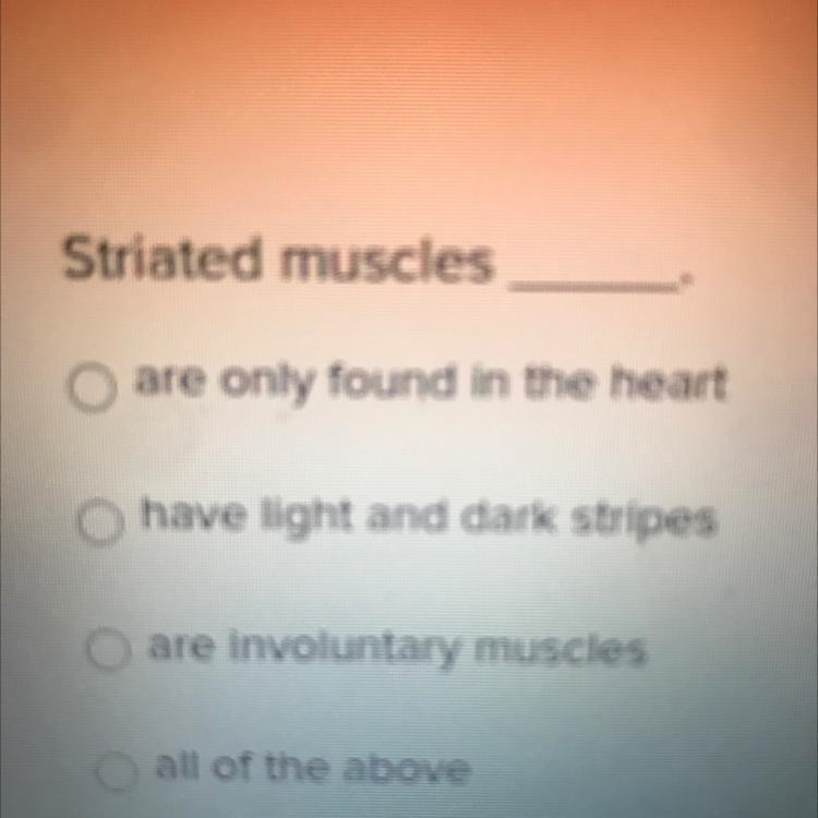 Striated muscles are what-example-1