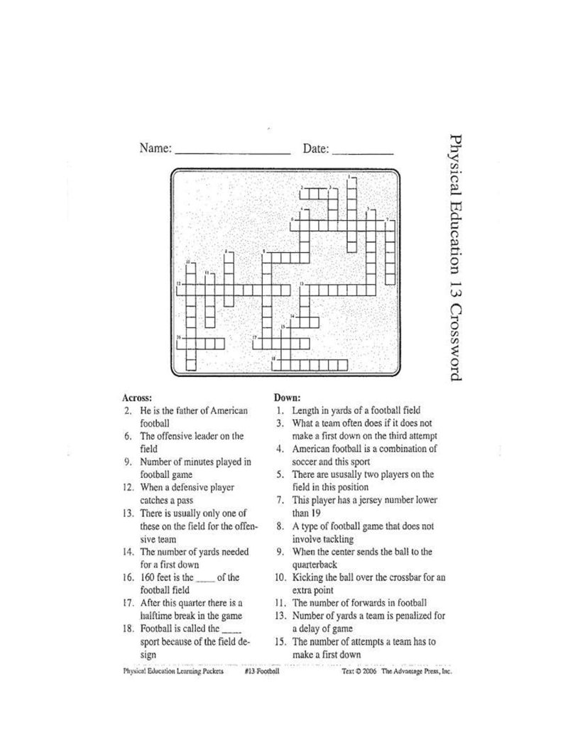 Ok so I need help on a word search and crossword, I know nothing about football and-example-1