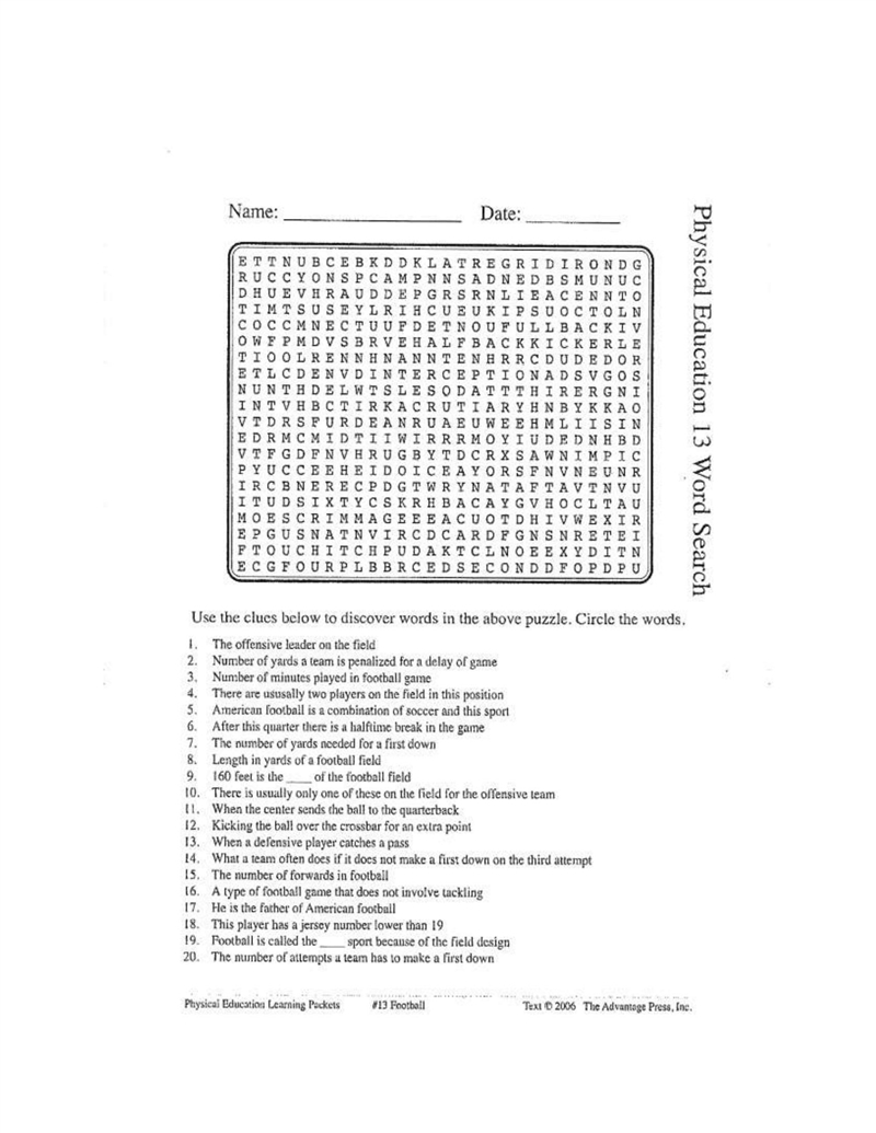 Ok so I need help on a word search and crossword, I know nothing about football and-example-2