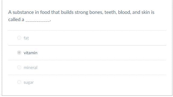 PLZ HELP GUYS I REALLY NEED A GOOD SCORE. The answer is not Vitamin I got it wrong-example-1