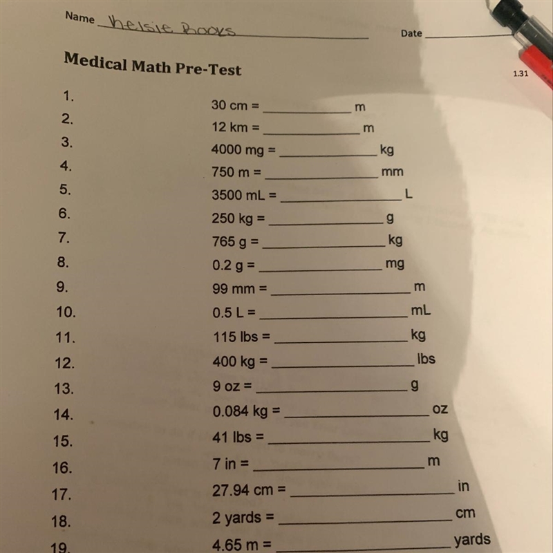 I have no idea how to do medical math-example-1