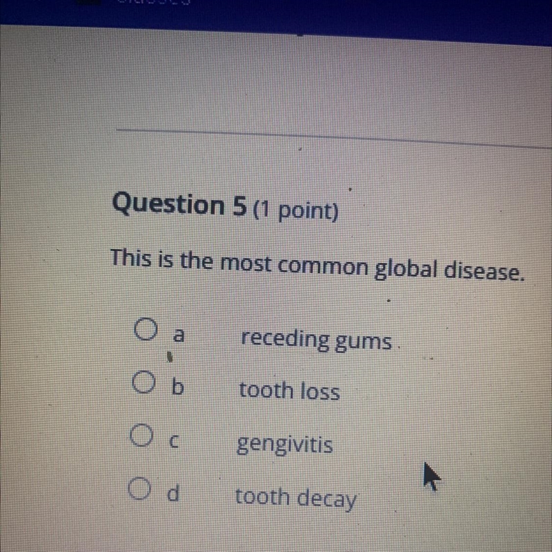 What is the most common global disease-example-1