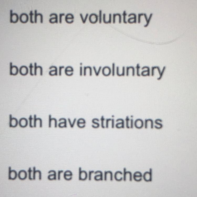 Characteristics in common with both smooth and cardiac muscles-example-1