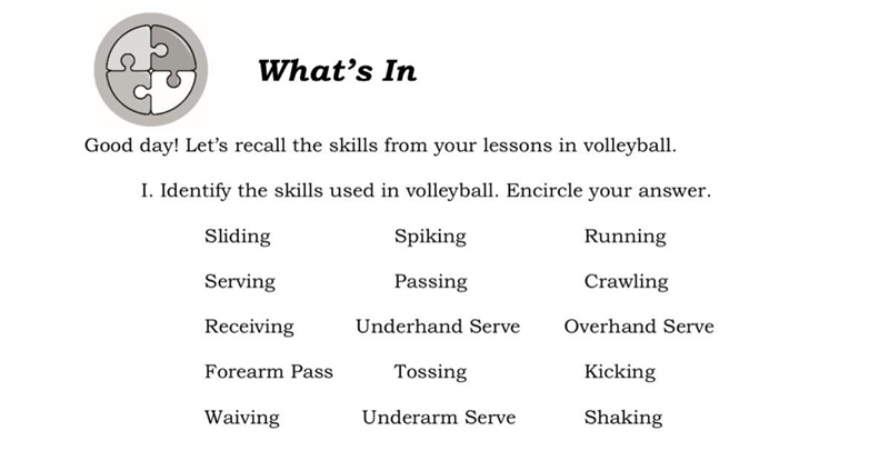 Which of the following is used in volleyball-example-1