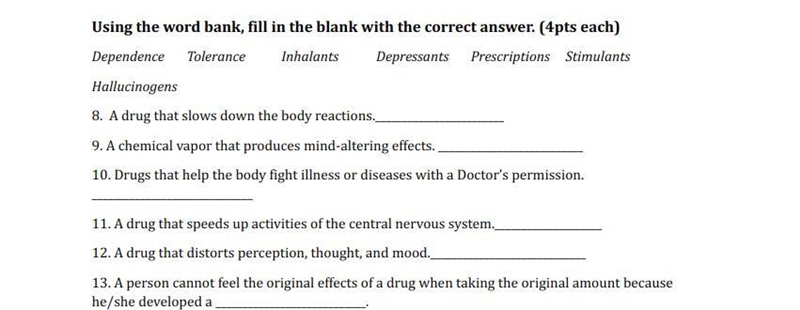 Please help me with these 13 questions-example-1