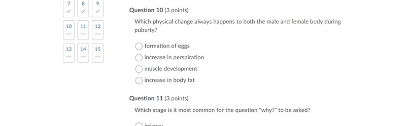 Which phsyical change always happens to both female and male body during puberty?-example-1