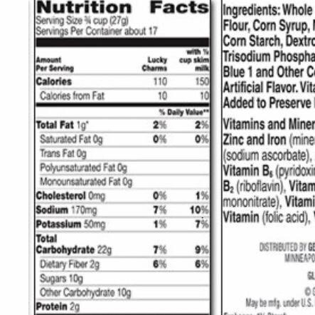 1. What is the amount of calories/serving? 2. What how much sodium would you consume-example-1